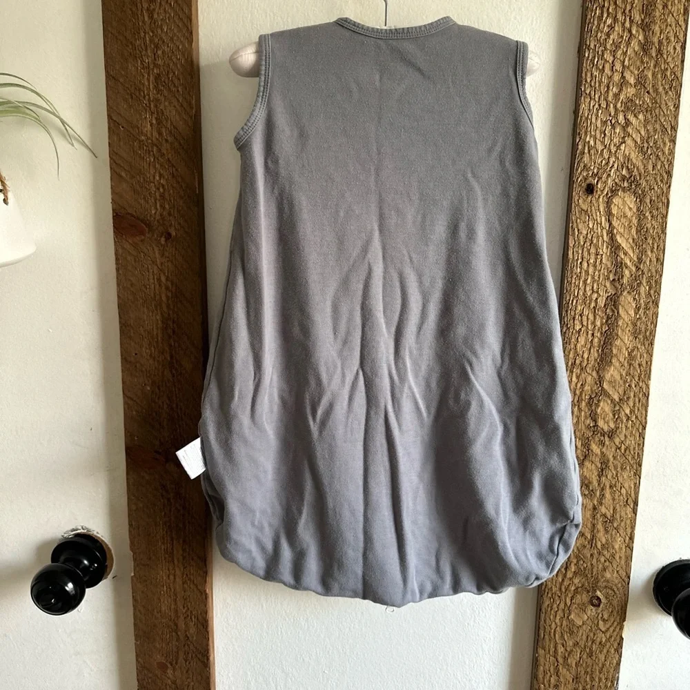 Yoofoss Gray & White Zip Sleep Sack Baby 0-6 Months